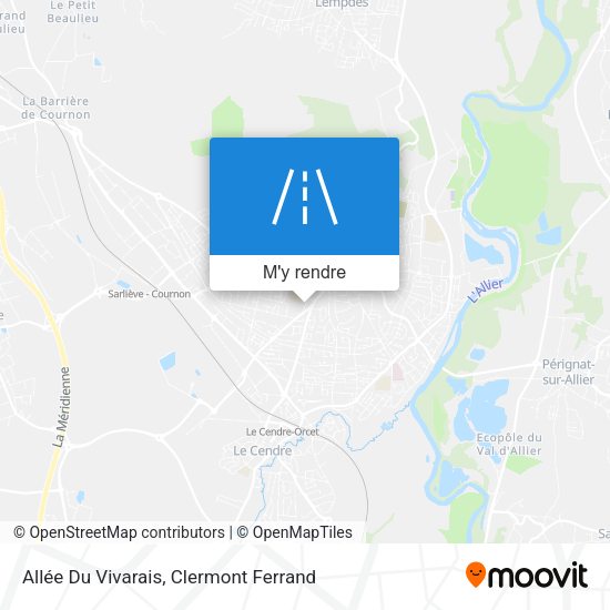 Allée Du Vivarais plan