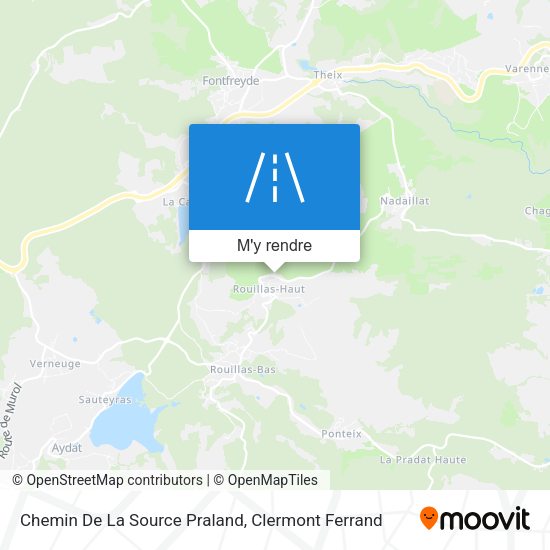 Chemin De La Source Praland plan