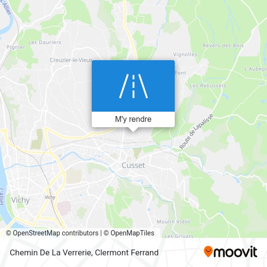 Chemin De La Verrerie plan