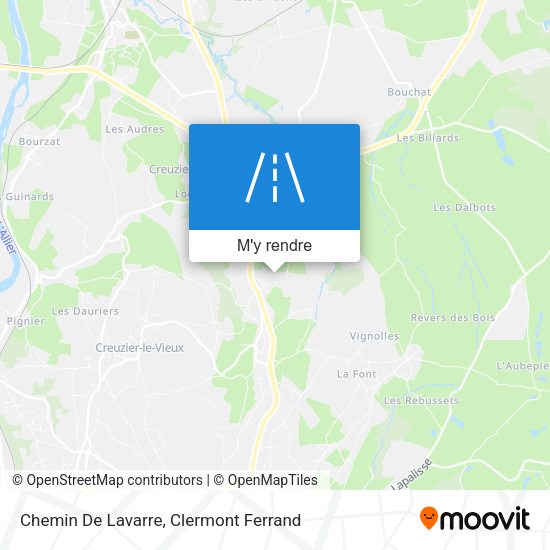 Chemin De Lavarre plan