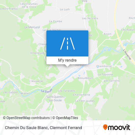 Chemin Du Saule Blanc plan