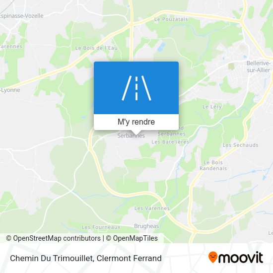 Chemin Du Trimouillet plan