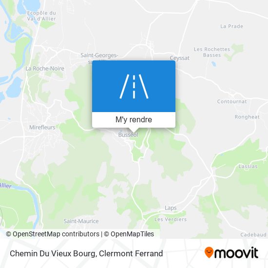 Chemin Du Vieux Bourg plan
