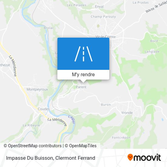 Impasse Du Buisson plan