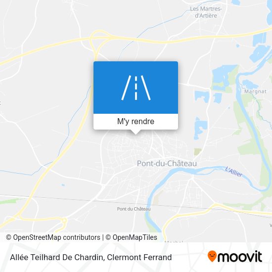 Allée Teilhard De Chardin plan