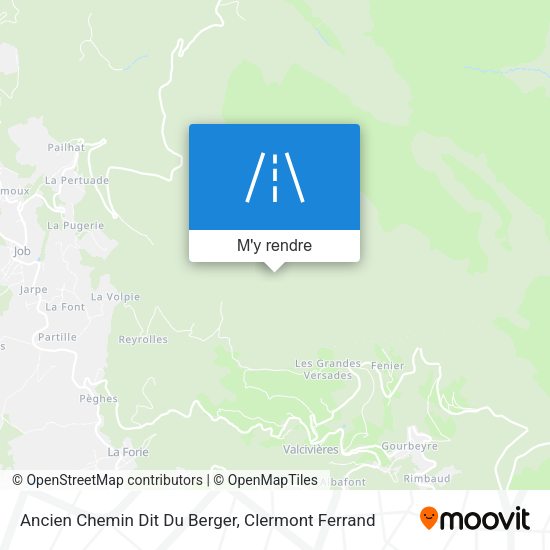 Ancien Chemin Dit Du Berger plan