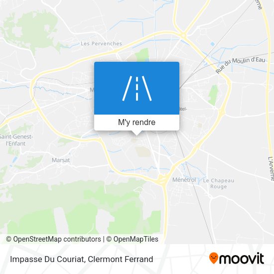 Impasse Du Couriat plan