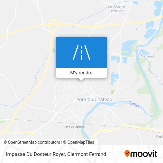 Impasse Du Docteur Royer plan