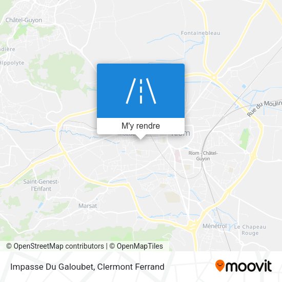 Impasse Du Galoubet plan