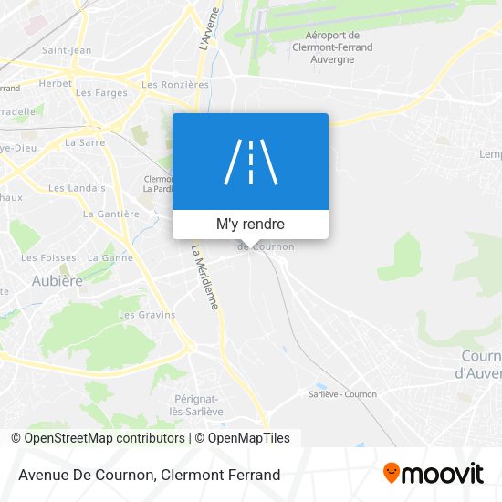 Avenue De Cournon plan