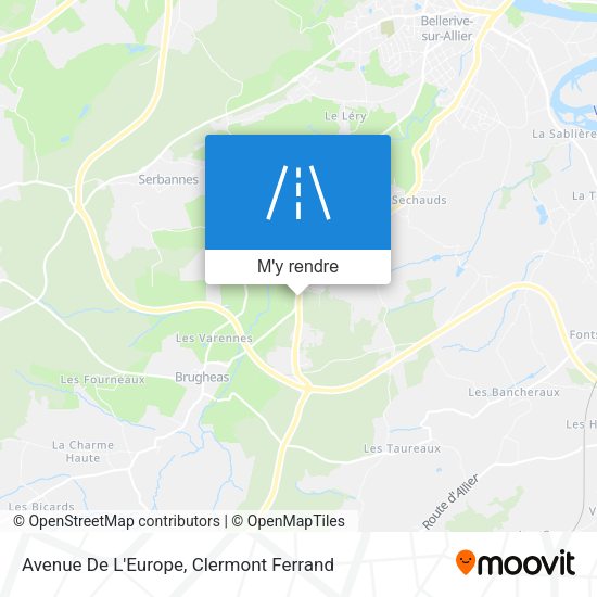 Avenue De L'Europe plan