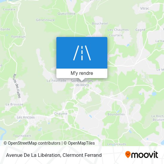 Avenue De La Libération plan