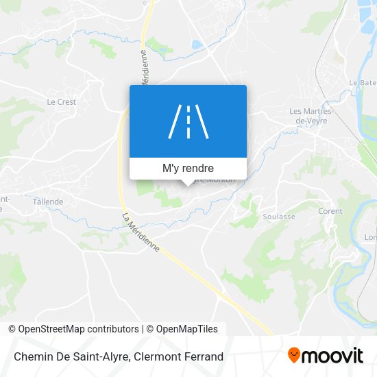 Chemin De Saint-Alyre plan