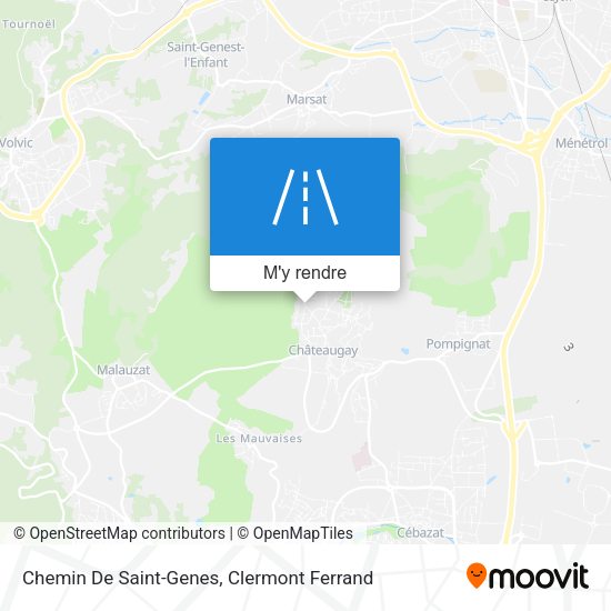 Chemin De Saint-Genes plan