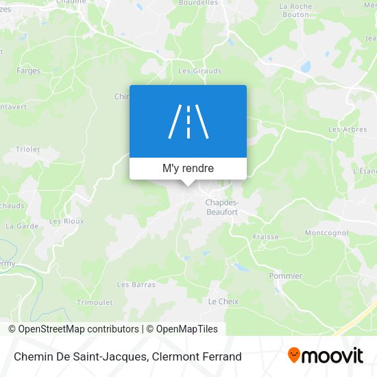 Chemin De Saint-Jacques plan