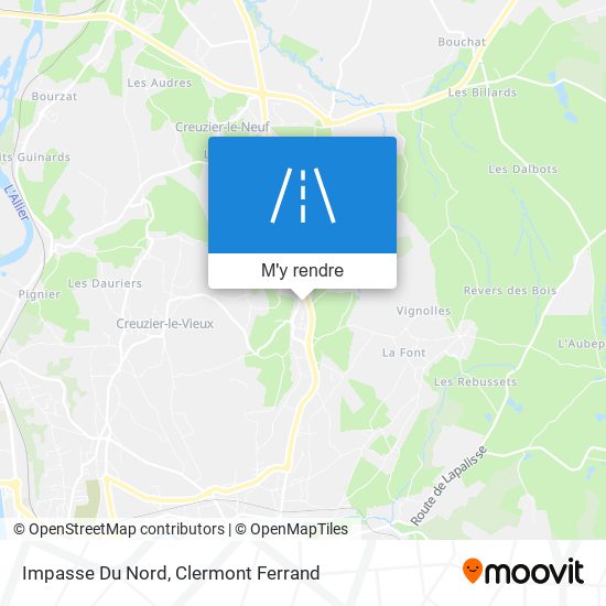 Impasse Du Nord plan