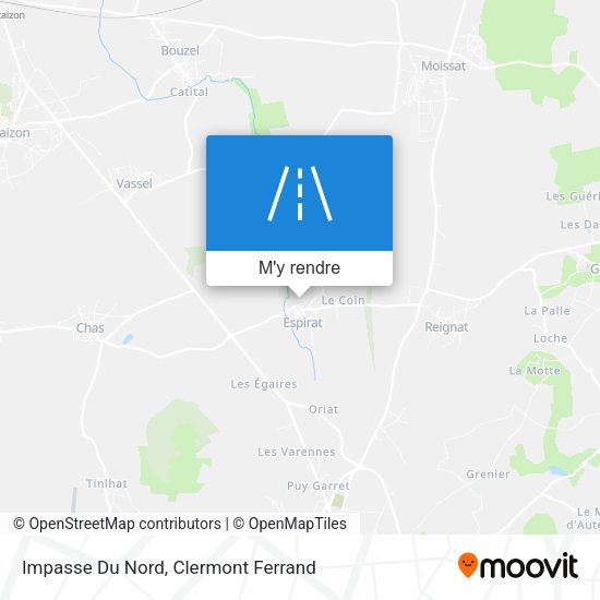 Impasse Du Nord plan