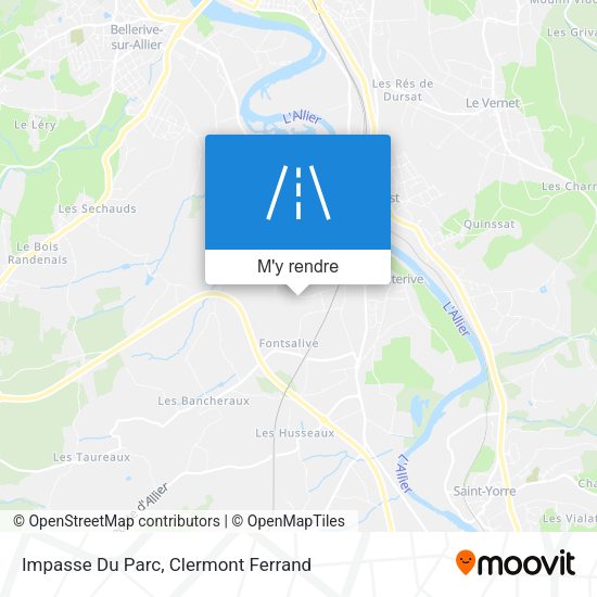 Impasse Du Parc plan