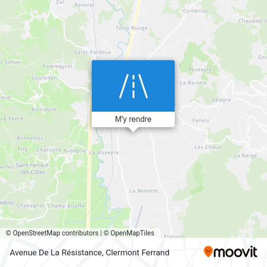 Avenue De La Résistance plan