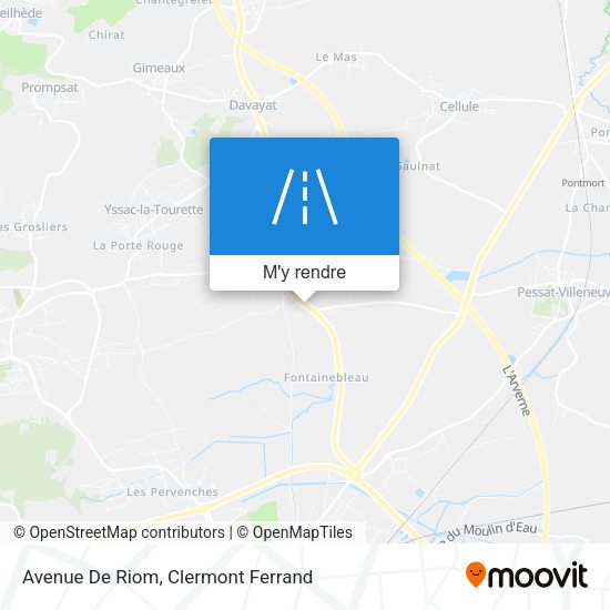 Avenue De Riom plan
