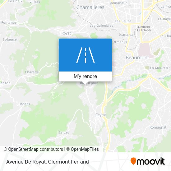 Avenue De Royat plan