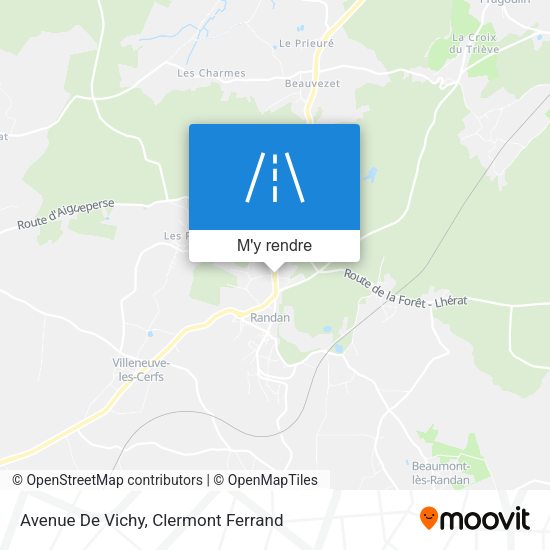Avenue De Vichy plan