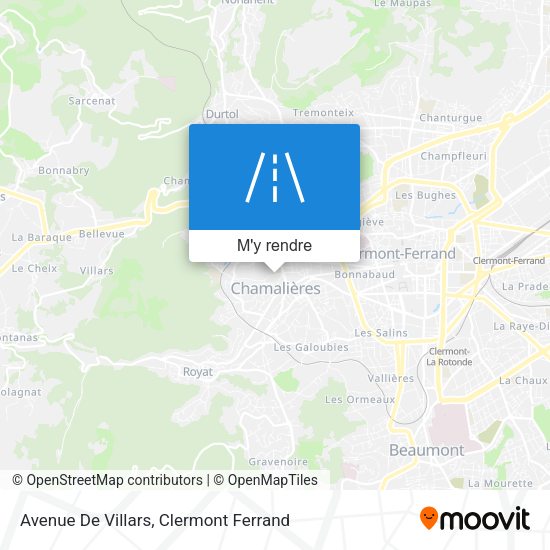 Avenue De Villars plan
