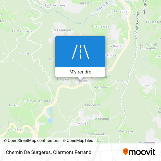 Chemin De Surgéres plan