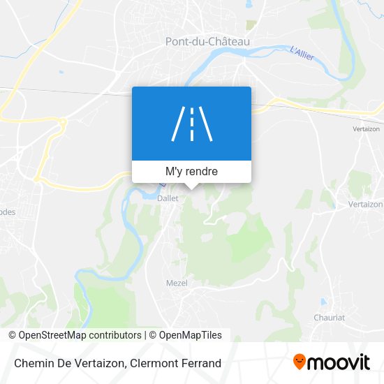 Chemin De Vertaizon plan