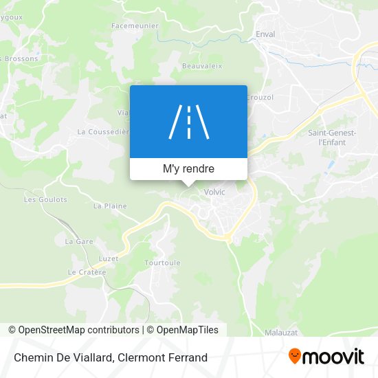 Chemin De Viallard plan