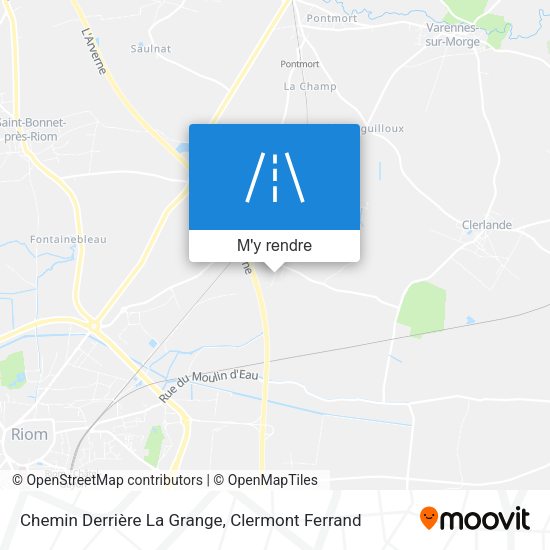 Chemin Derrière La Grange plan