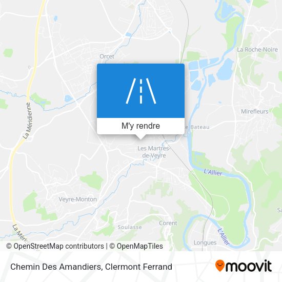 Chemin Des Amandiers plan