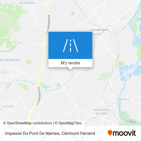 Impasse Du Pont De Nantes plan