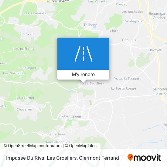 Impasse Du Rival Les Grosliers plan