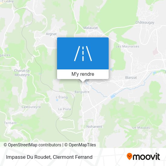 Impasse Du Roudet plan