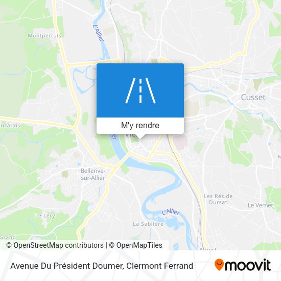 Avenue Du Président Doumer plan