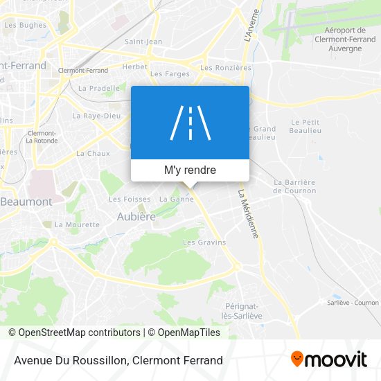 Avenue Du Roussillon plan