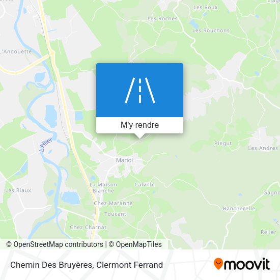 Chemin Des Bruyères plan