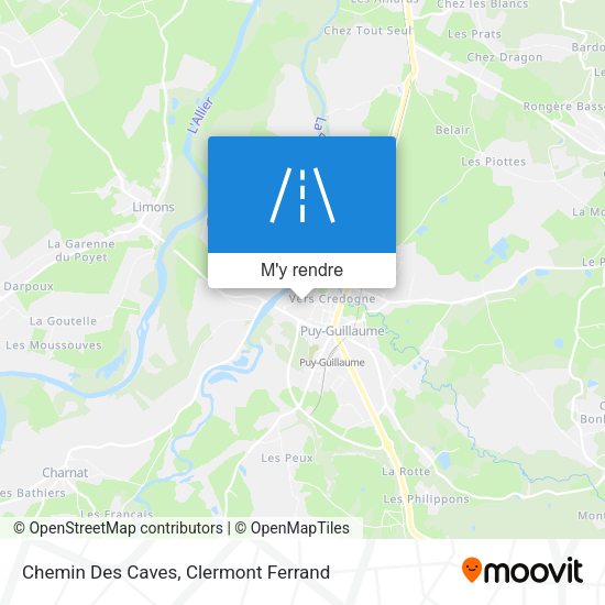 Chemin Des Caves plan