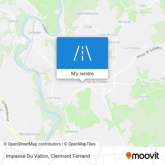 Impasse Du Vallon plan