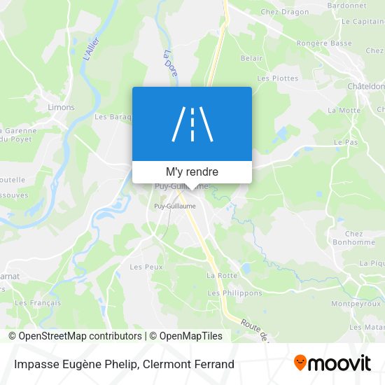 Impasse Eugène Phelip plan