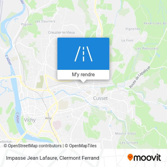 Impasse Jean Lafaure plan