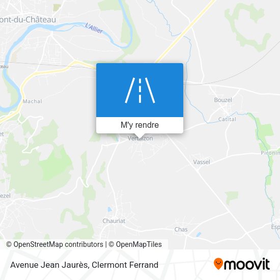Avenue Jean Jaurès plan