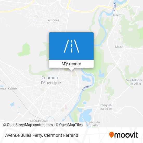 Avenue Jules Ferry plan