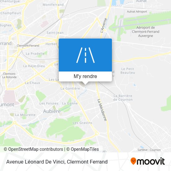 Avenue Léonard De Vinci plan