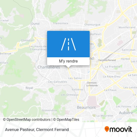 Avenue Pasteur plan