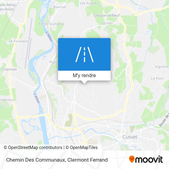 Chemin Des Communaux plan