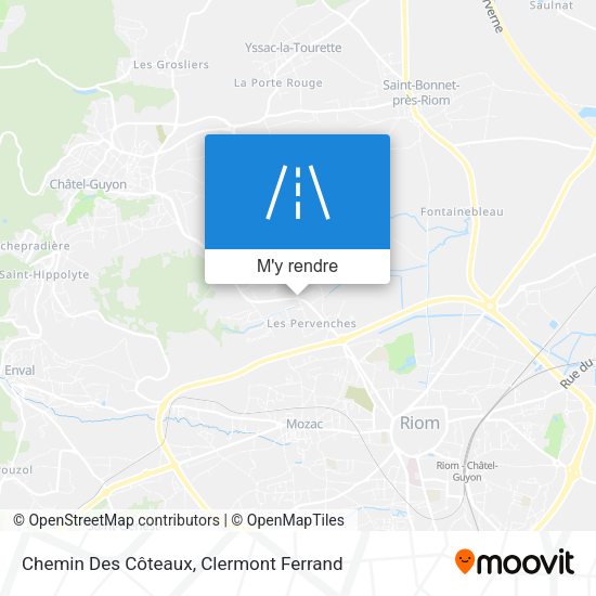 Chemin Des Côteaux plan