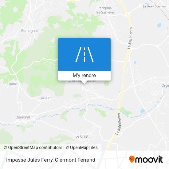 Impasse Jules Ferry plan