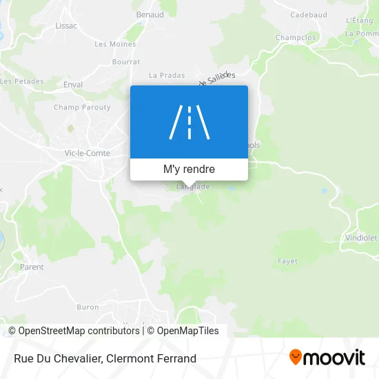 Rue Du Chevalier plan